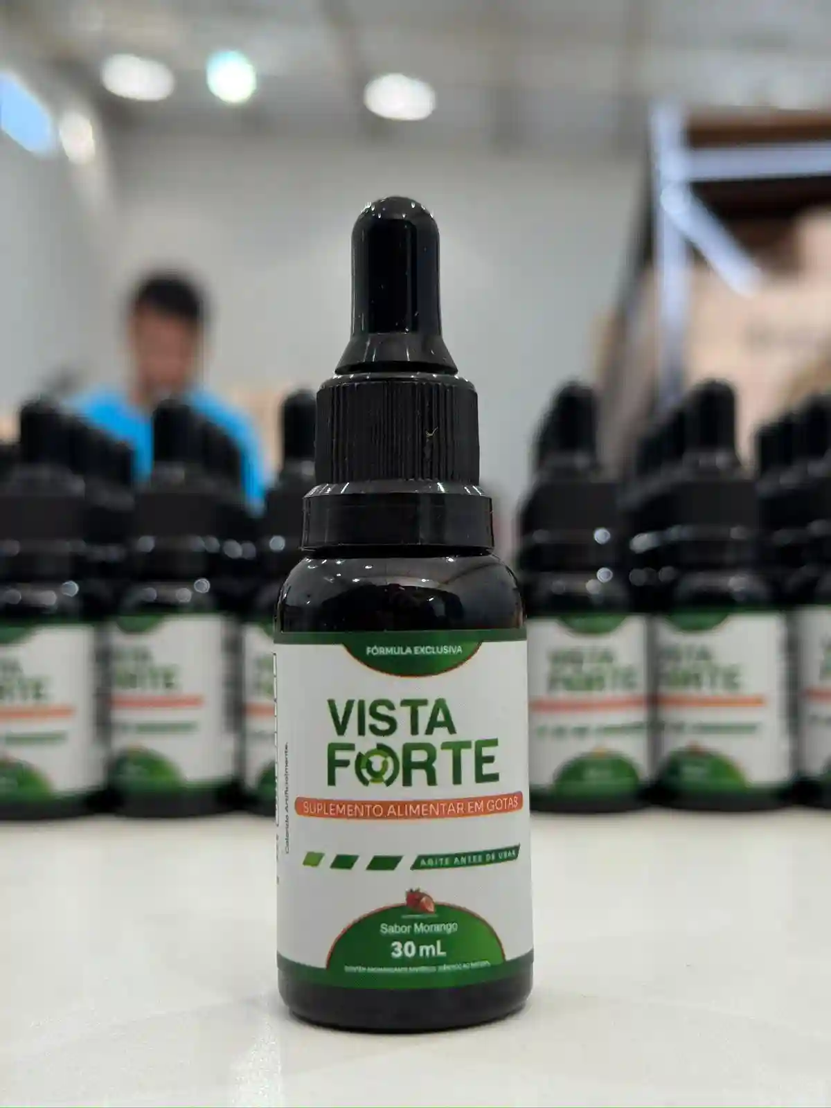 Frasco do suplemento Visonforte